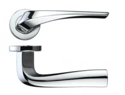 Rosso Maniglie Polished Chrome Aries Lever Furniture | RM060CP