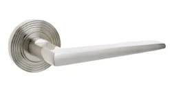 Set Burlington Satin Nickel Mayfair Lever Furniture | BUR10SN