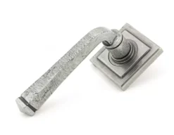 Set From The Anvil Pewter Avon Lever On Square Rose | 45634