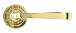 Set From The Anvil Aged Brass Avon Lever On Art Deco Rose | 45612 | 49946