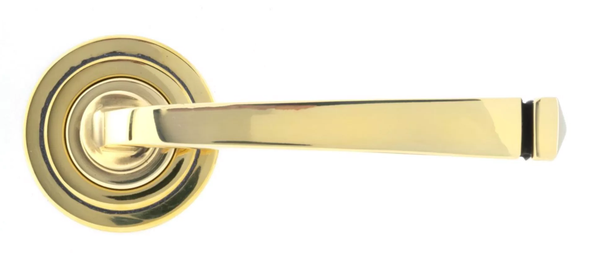 Set From The Anvil Aged Brass Avon Lever On Art Deco Rose | 45612 | 49946