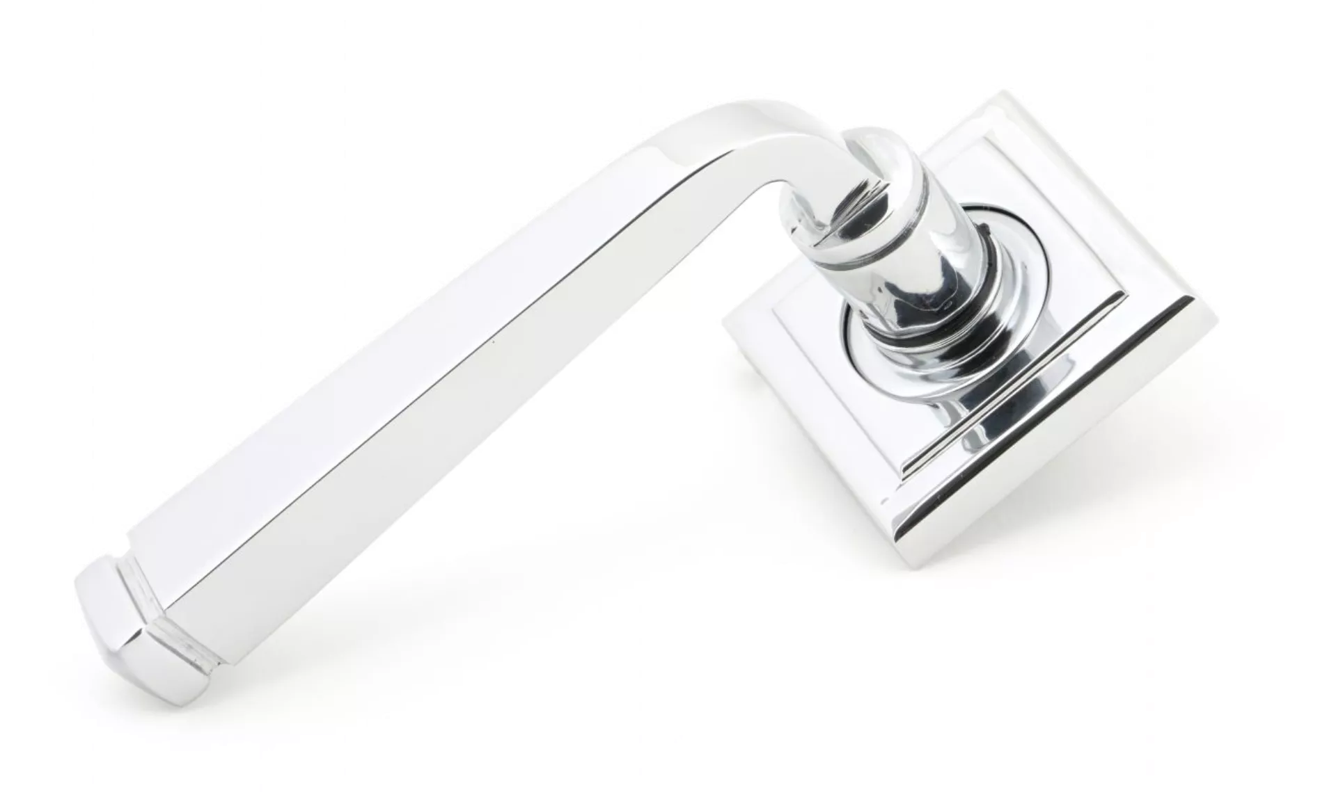 Set From The Anvil Polished Chrome Avon Lever On Square Rose | 45618