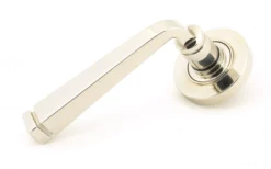 Set From The Anvil Polished Nickel Avon Lever On Plain rose | 45619
