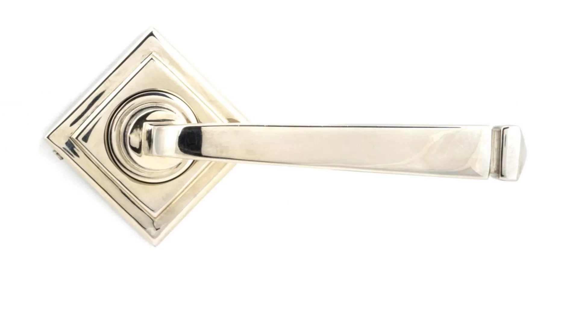 Set From The Anvil Polished Nickel Avon Lever On Square rose | 45622 - Image 4