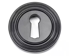 From The Anvil Black Standard Round Beehive Rose Escutcheon | 45697