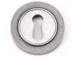 From The Anvil Pewter Standard Round Plain Rose Escutcheon | 45703