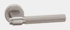 Set Orno Satin Nickel Techno T Lever On Round Rose | TT010SN
