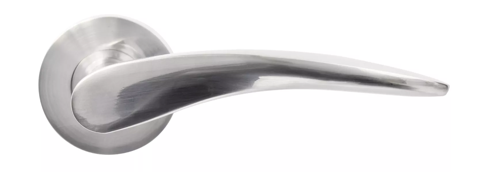 Jigtech Satin Chrome Vecta Lever On Rose | JTC2220