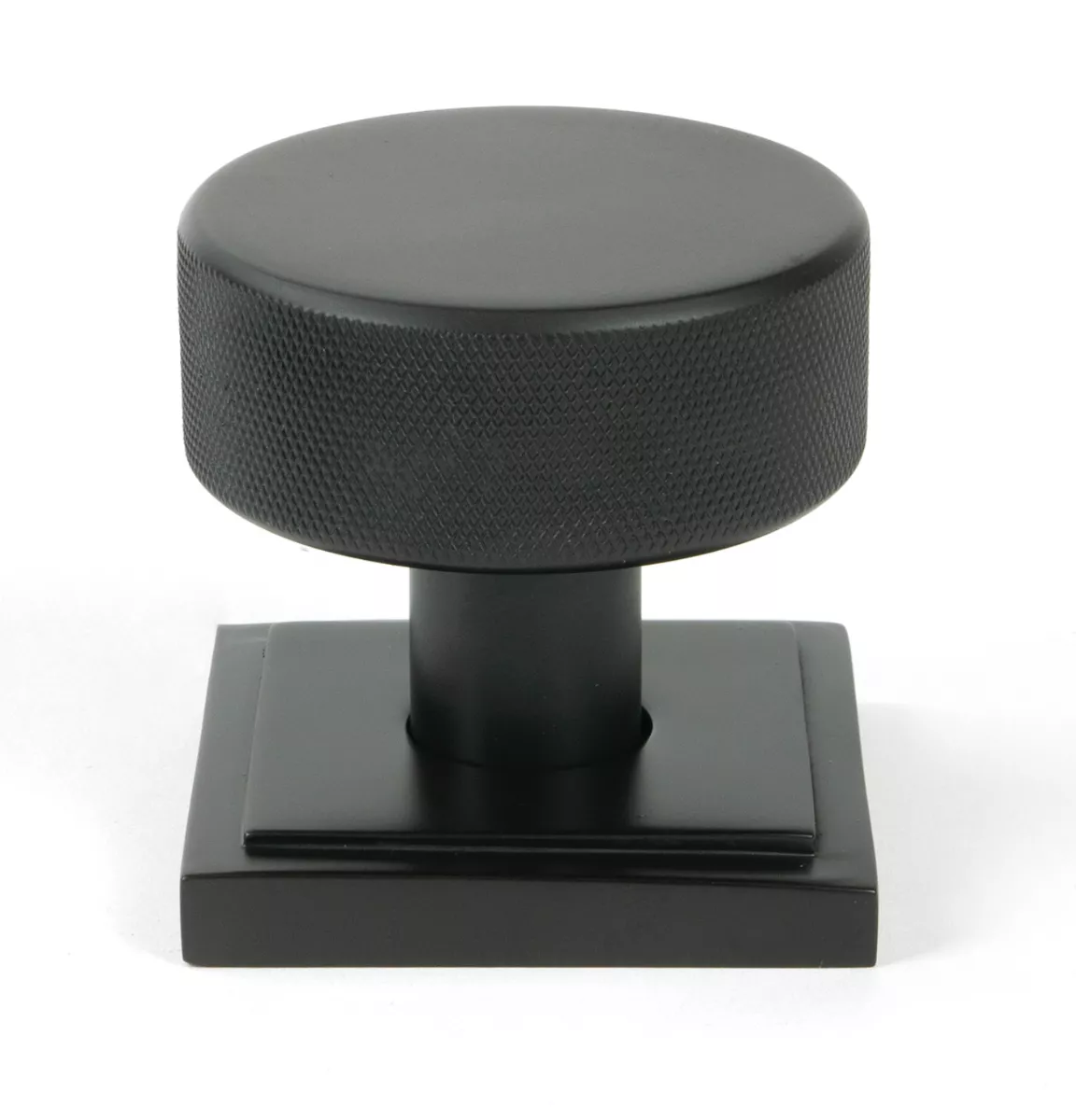 Aged Bronze Brompton Mortice/Rim Knob Set (Square) | 46789 - Image 2