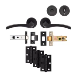 Matt Black Sines Bathroom Pack - Ultimate Door Pack