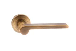 Atlantic Set Weathered Antique Bronze Darrio Lever | SPM218WAB