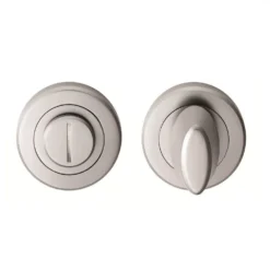 Carlisle Brass Satin Chrome Thumbturn Snib & Release On Rose | SZM004SC