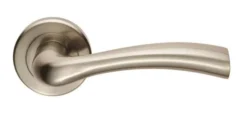 CARLISLE Satin Nickel Serozzetta Cinquanta Lever On Rose