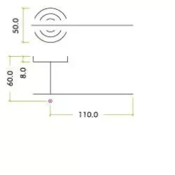 Set Etna Bronze Lucca Designer Lever | ZPZ090ETB