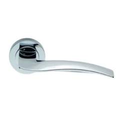 CARLISLE Set Manital Polished Chrome Wind Lever Furniture On Rose | WD5CP