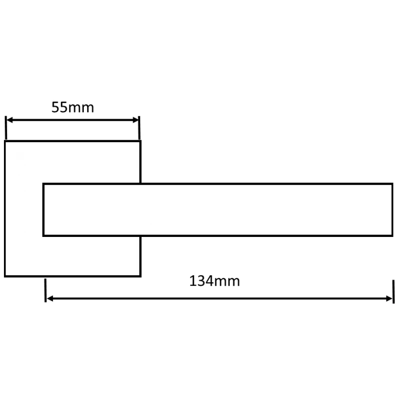 Atlantic Set Weathered Antique Bronze Panetti Lever On Square Rose | SP217WAB - Image 3
